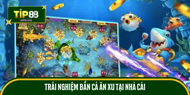 Trải nghiệm bắn cá ăn xu tại nhà cái